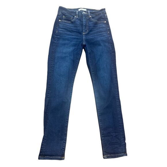 Loft the skinny dark wash jeans size 24 - Picture 1 of 7